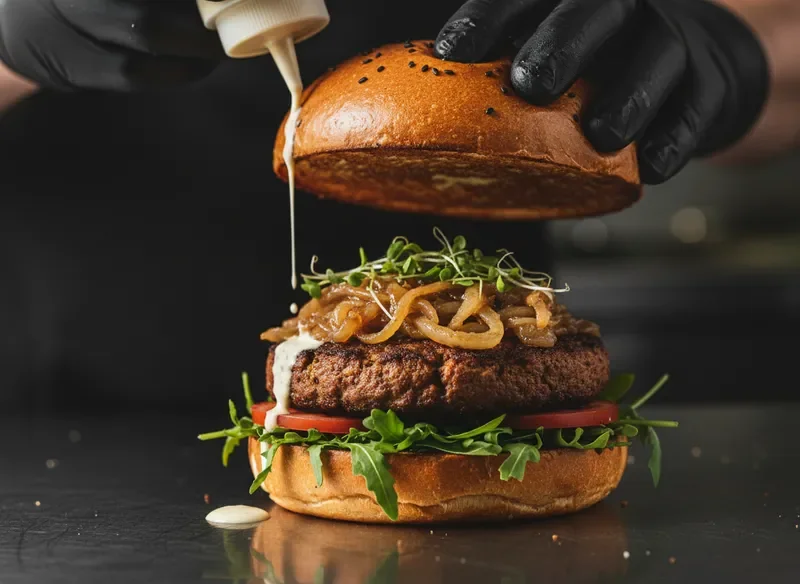 המבורגר טבעוני שף איכותי מהפודטראק