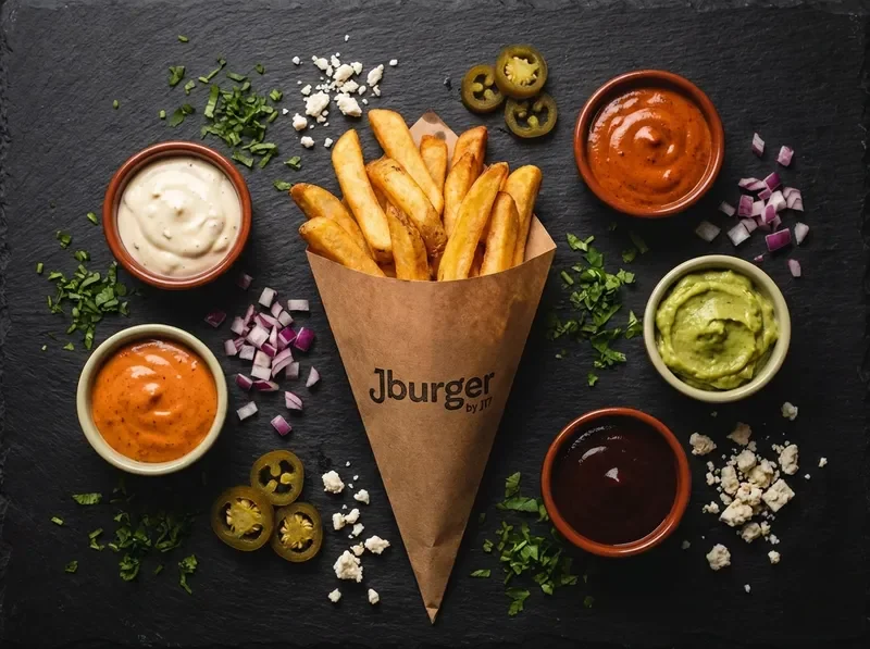 תוספות רחוב טבעוניות עמוסות